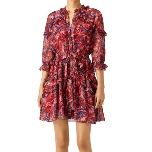 Saloni Silk Dress - Picture 1 of 4